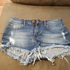 High waist shorts